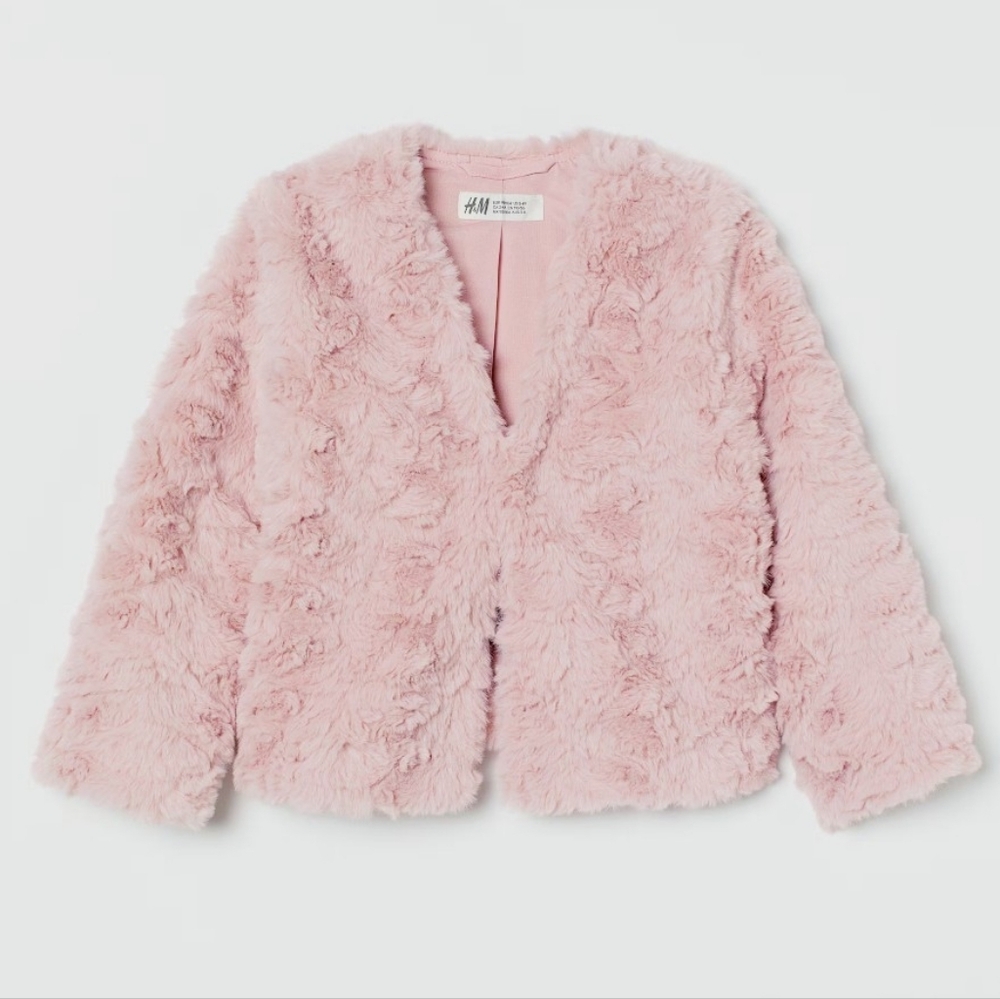 H&M Adorable Teddy Faux Shearling Jacket